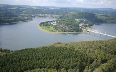 Brückenpicknick auf der Sonderner Talbrücke