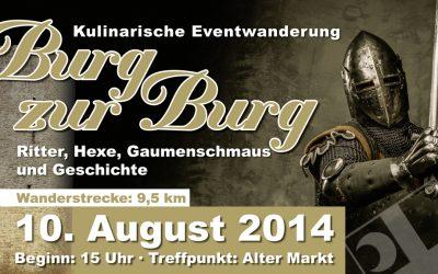 Eventwanderung von Burg zu Burg