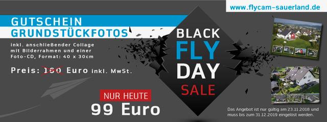 BlackFLYday bei Flycam Sauerland